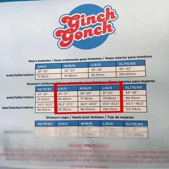 GINCH Gonch Statement Boyfriend Brief Cotton Underwear Panty EMT NIP - Picture 8 of 10